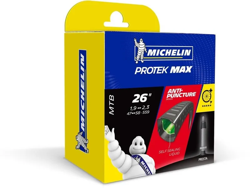 Michelin Protek 26 x 1.9 - 2.3 Inch Presta Inner Tube